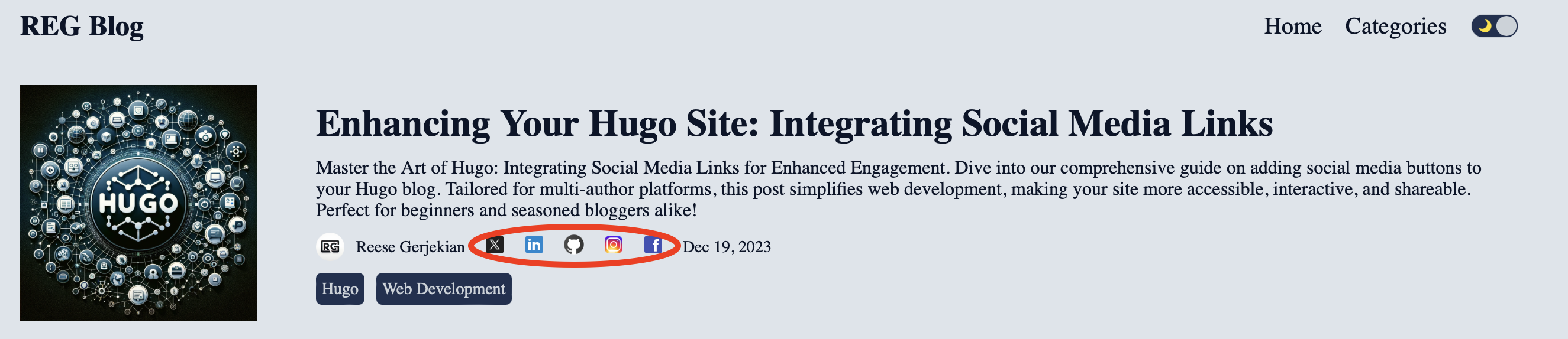 social media links image 1